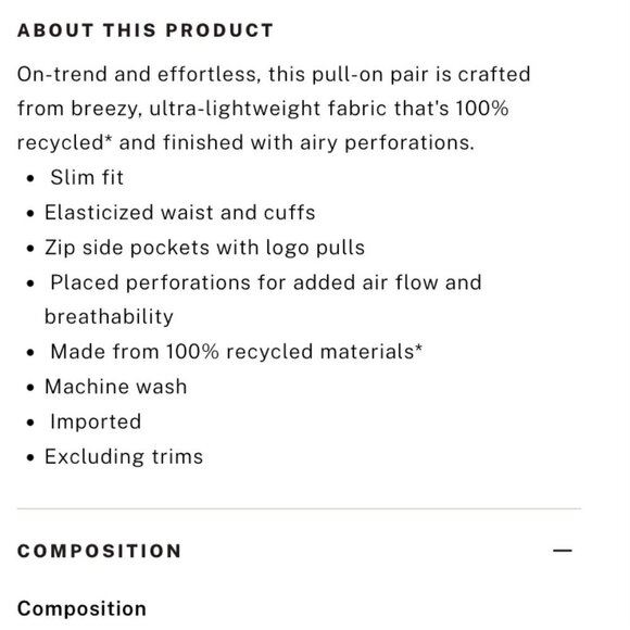 Victoria’s Secret VSX Parachute Weekend Jogger Pant Bare Taupe SZ S Running Ski - Picture 2 of 3